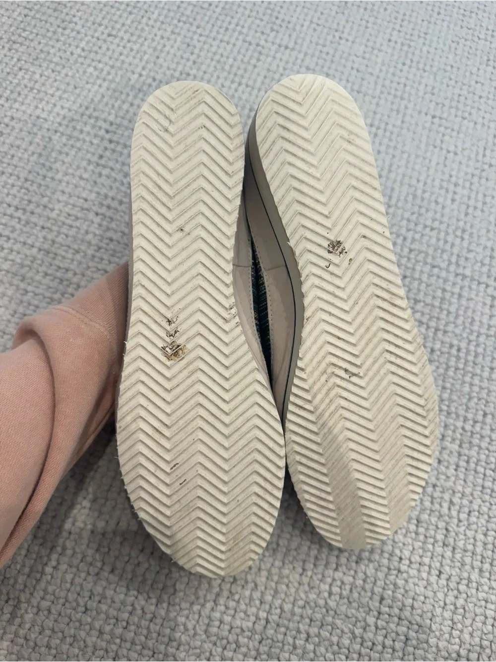 Ron White Multicolor Striped Slip-On boat shoes Women's